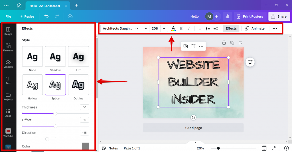 Where Is The Editor Toolbar In Canva WebsiteBuilderInsider