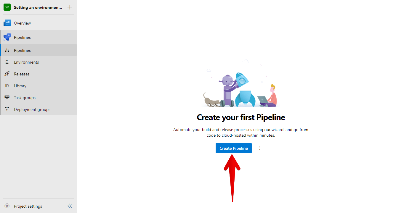 2.1 Create Pipeline