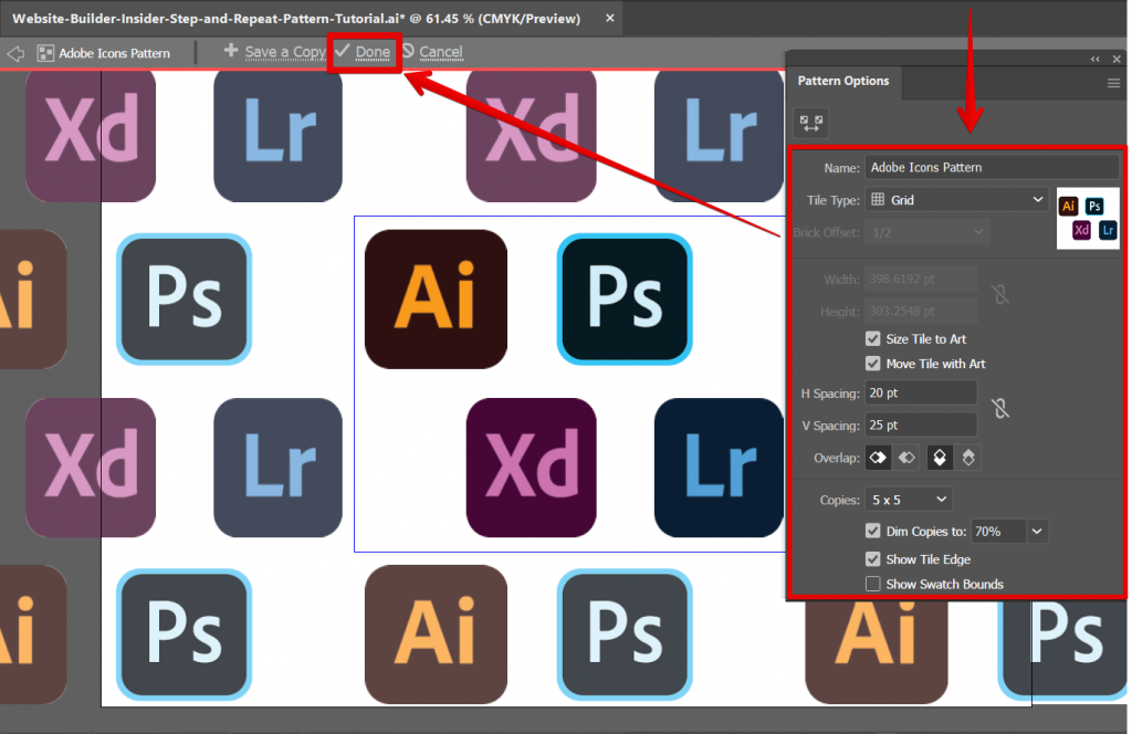 how-do-i-make-a-step-and-repeat-pattern-in-illustrator