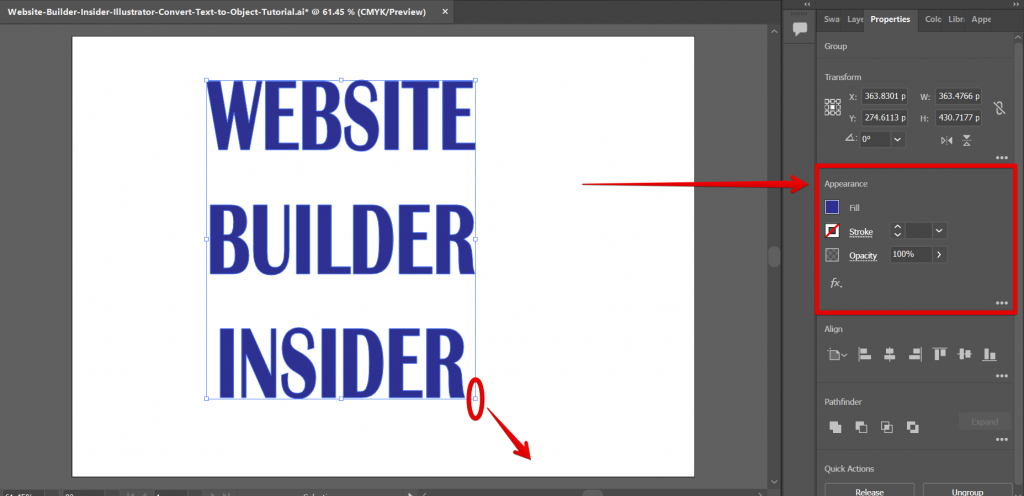 how to download new text to illustrator