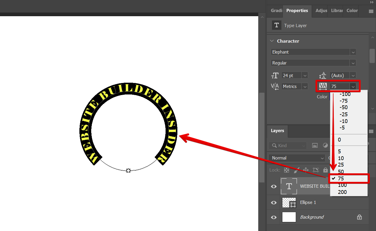 how-do-i-curve-text-in-photoshop-without-distortion