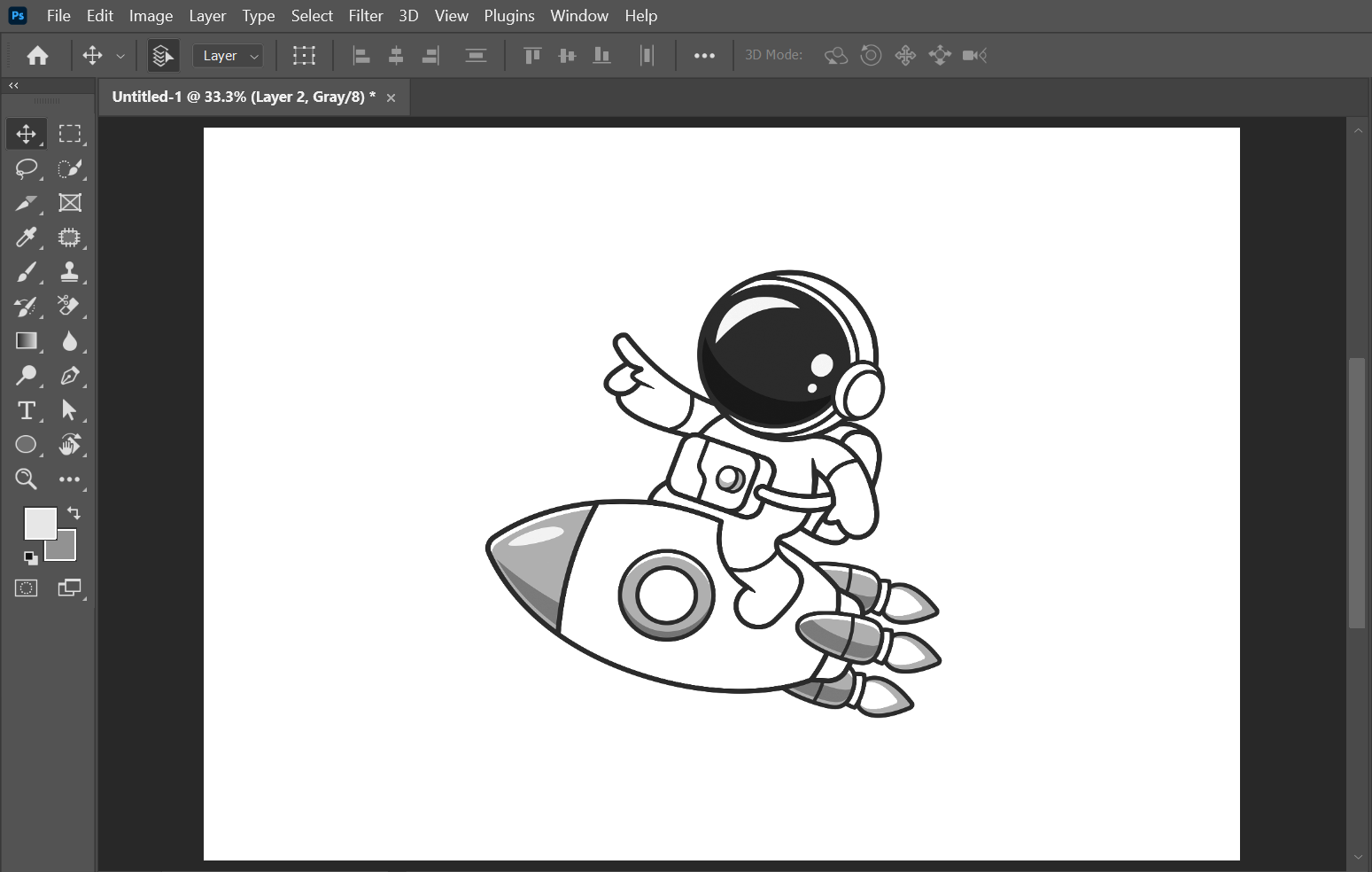 How To Make Coloring Pages In Photoshop