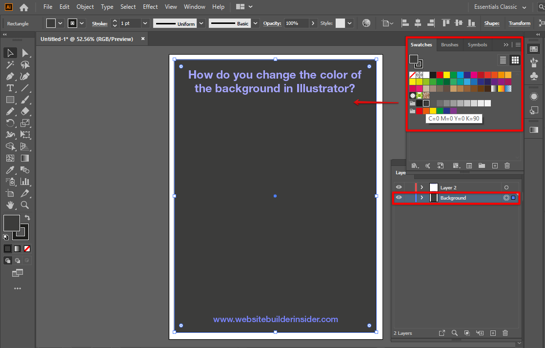 Thật đơn giản để thay đổi màu nền trong Illustrator! Nếu bạn đang cần một hướng dẫn đơn giản và dễ hiểu, thì đây chính là điều mà bạn cần. Việc chỉnh sửa màu nền giờ đây đã không còn là một vấn đề với video hướng dẫn này.