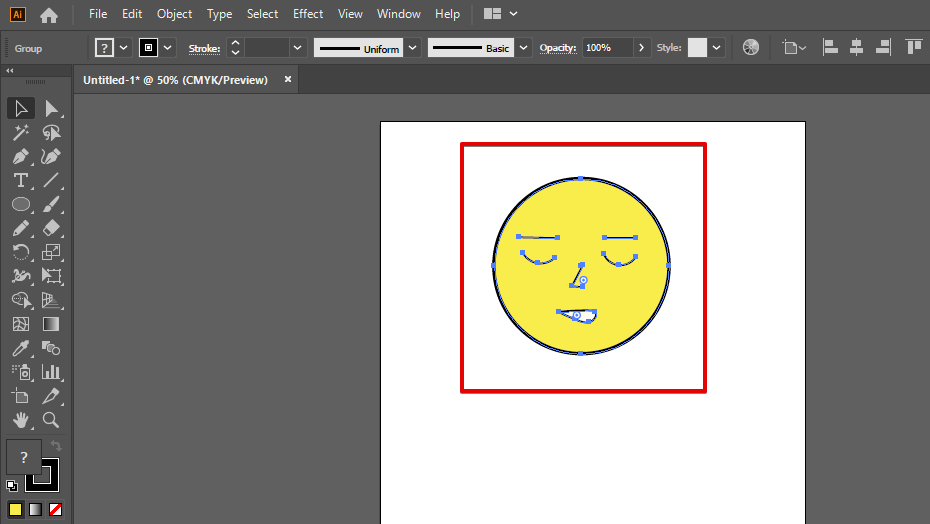 Selected sleeping emoji face