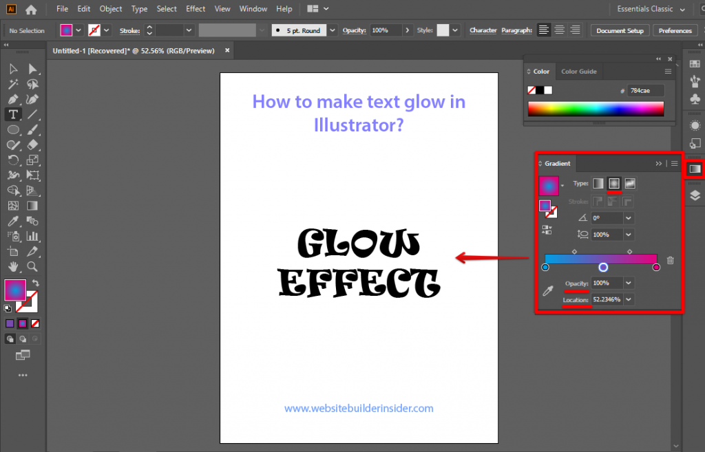 how-do-i-make-text-glow-in-illustrator-websitebuilderinsider