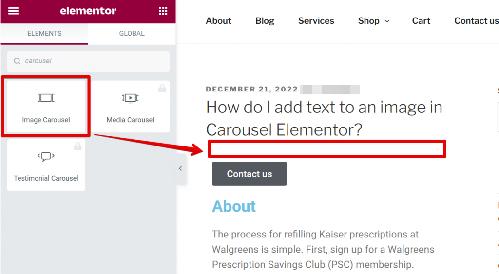 how-do-i-add-text-to-an-image-in-carousel-elementor