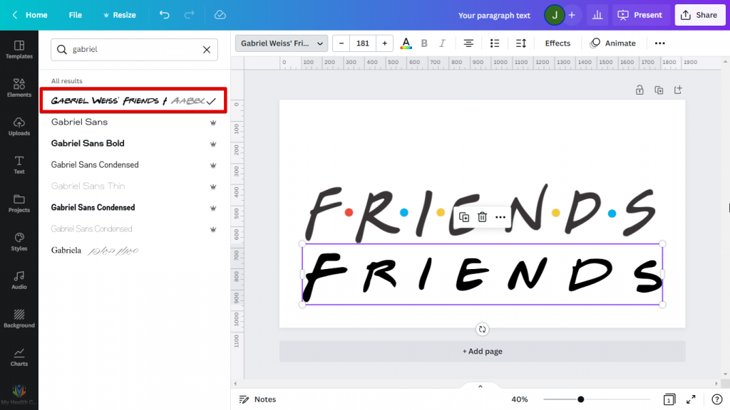 what-font-is-friends-logo-on-canva-websitebuilderinsider