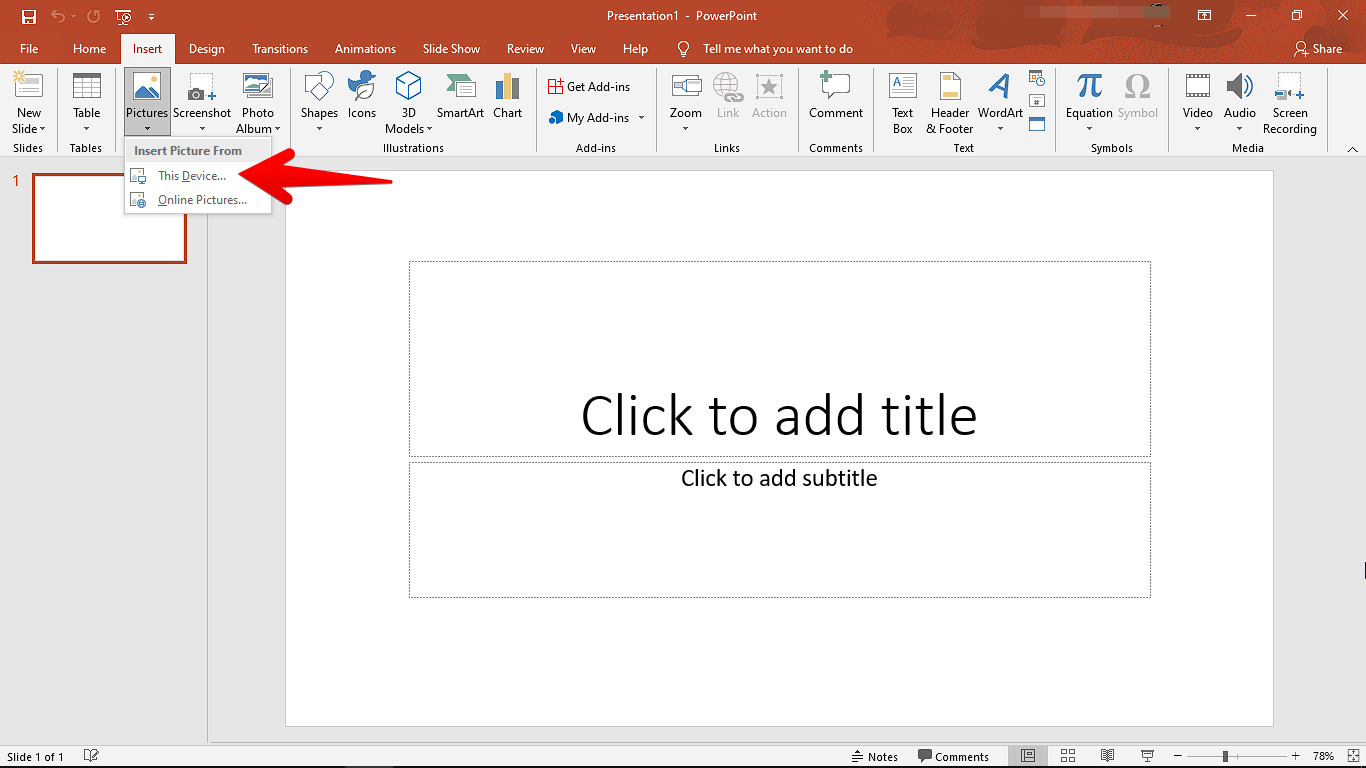 1. Insert your svg files in PowerPoint