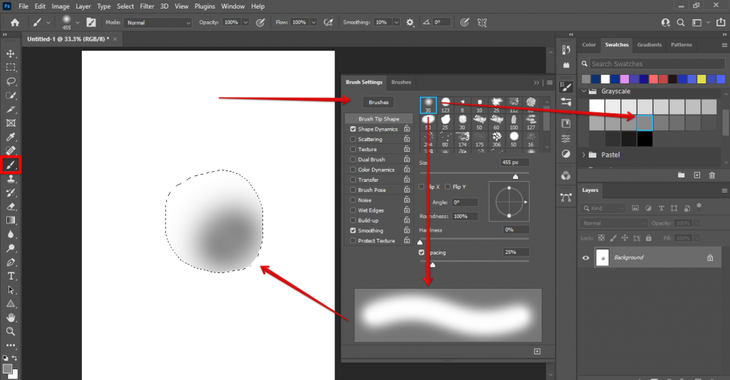 Where Is the Airbrush Tool in Photoshop? - WebsiteBuilderInsider.com