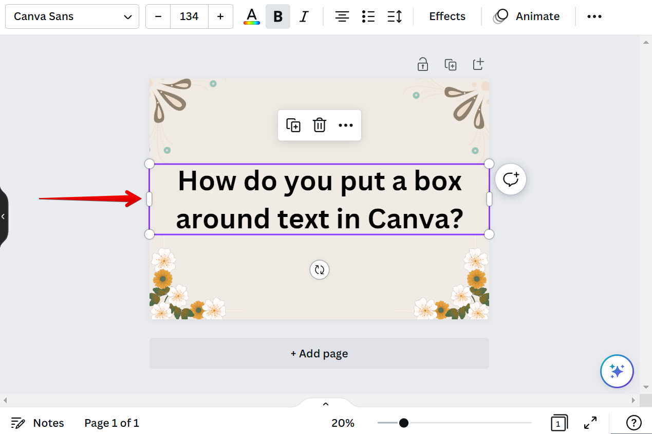 How Do You Put A Box Around Text In Canva WebsiteBuilderInsider