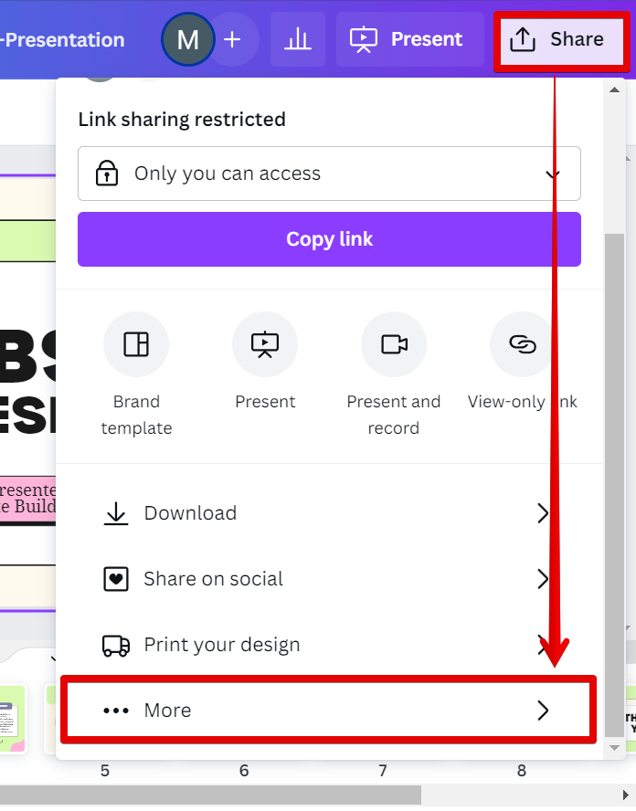 Canva How To Save A Template