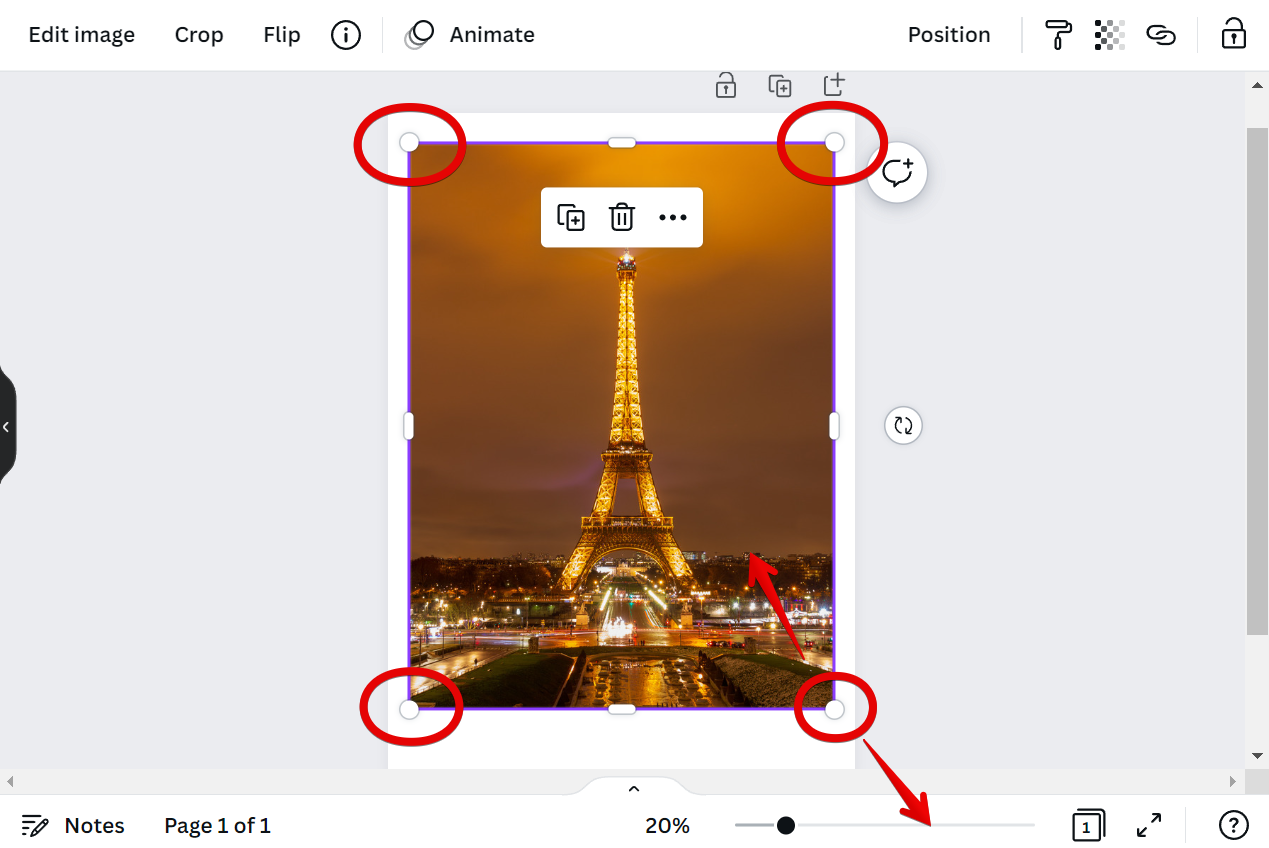 How Do I Resize An Image In Canva Without Cropping 