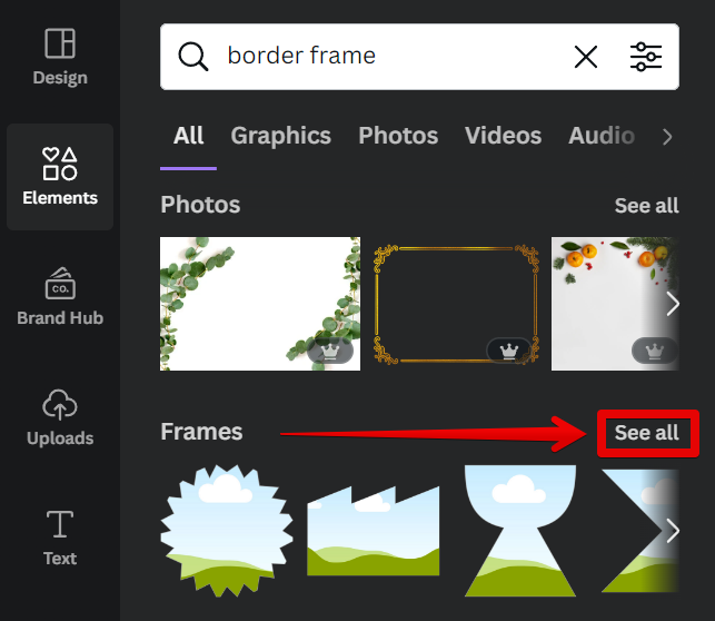 How Do You Put A Border Around A Picture In Canva 