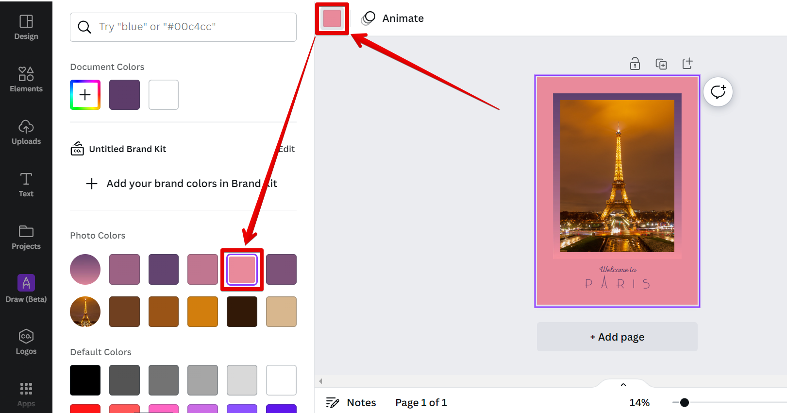 how to change the color on an image