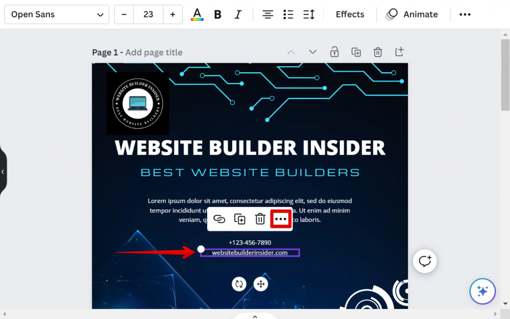 How Do You Link Text Boxes In Canva WebsiteBuilderInsider