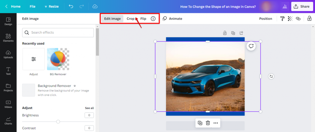 How Do I Change the Shape of an Image in Canva? - WebsiteBuilderInsider.com