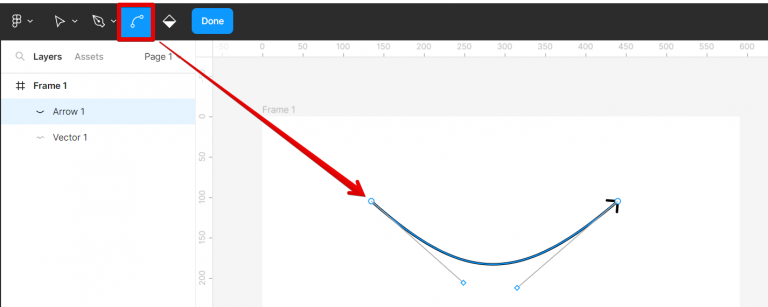 how-do-you-make-a-curved-arrow-in-figma-websitebuilderinsider