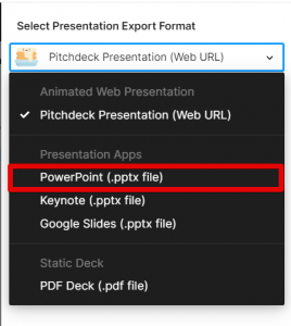 figma export presentation