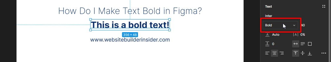 How To Bold Text In Figma