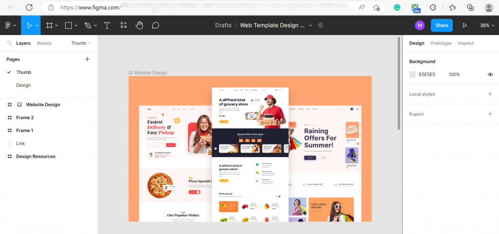 Figma Website Design