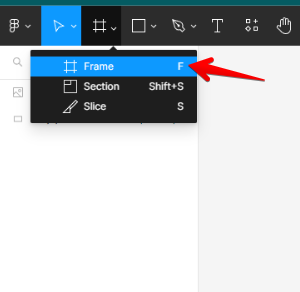 frames in figma