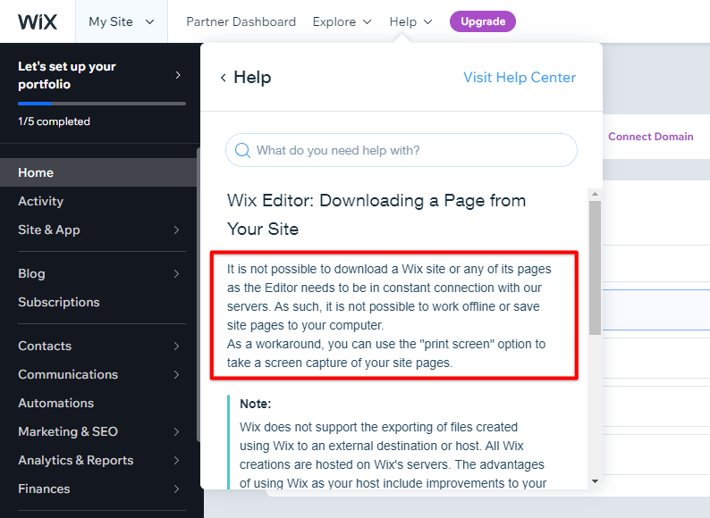 Can I Export A Wix Website WebsiteBuilderInsider