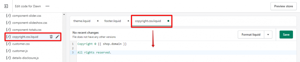 How Do I Change the Copyright Footer in Shopify ...