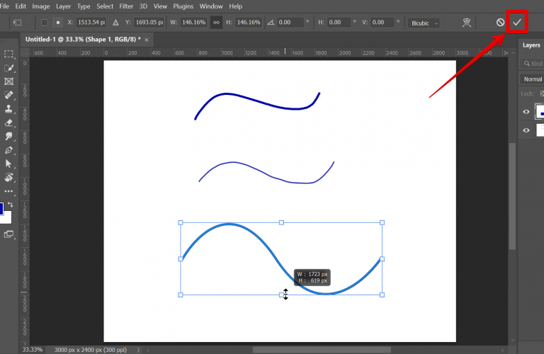 How Do I Draw a Curved Line in Photoshop? - WebsiteBuilderInsider.com