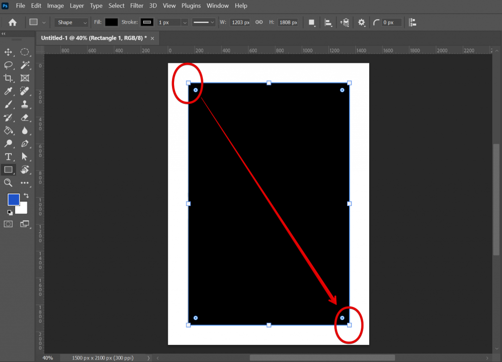 How To Create A Black Border In Photoshop