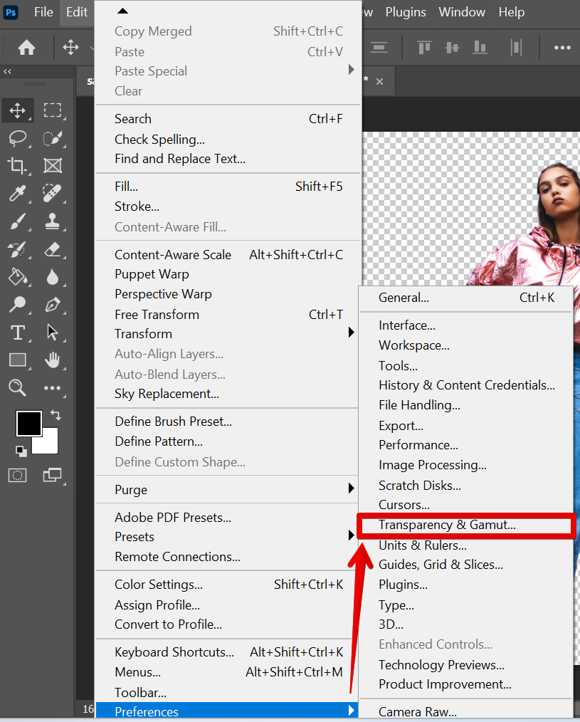 how-do-i-get-rid-of-transparent-background-in-photoshop