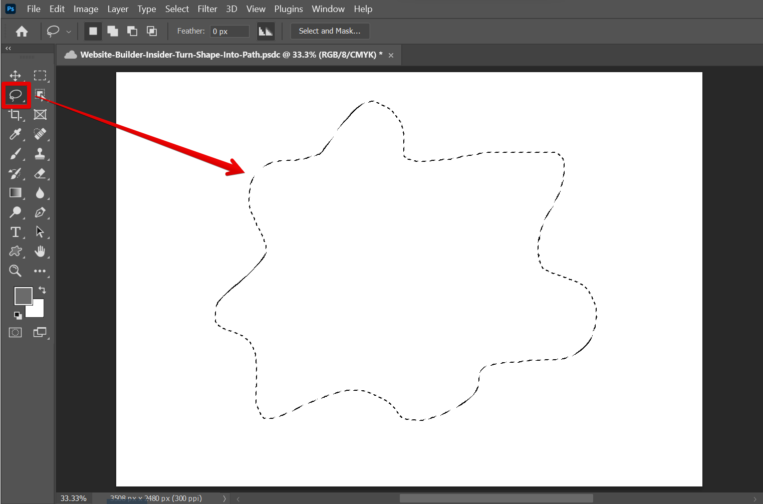 How Do I Turn A Shape Into A Path In Photoshop WebsiteBuilderInsider