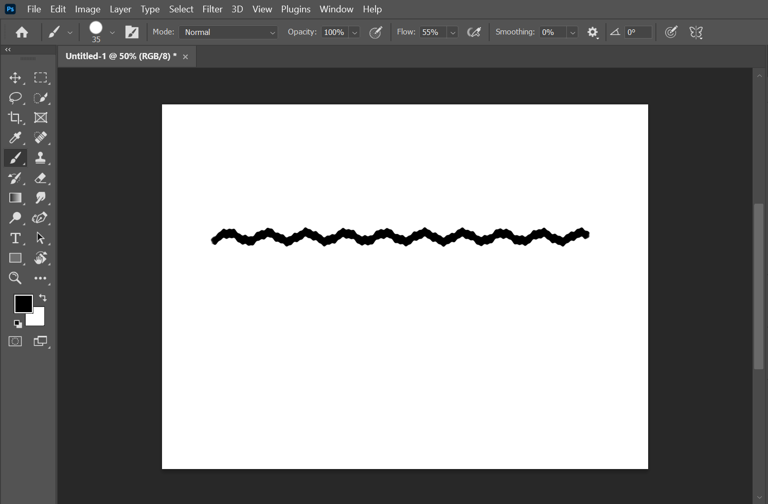 How To Draw Wavy Lines In Photoshop