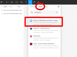 from figma to wordpress