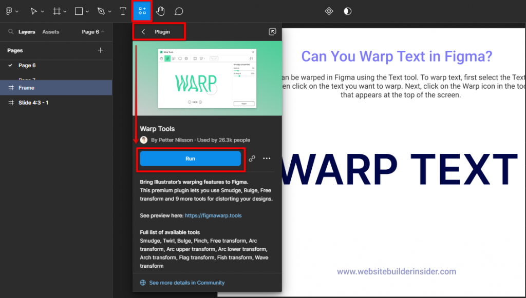 How To Warp Text In Figma