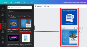 How Do I Combine Canva Pages In One Page? - WebsiteBuilderInsider.com
