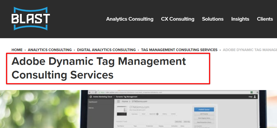 Use Adobe Dynamic Tag Management (DTM) to add Javascript to your Wix site
